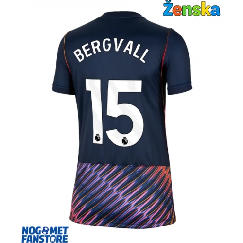 Tottenham Hotspur Lucas Bergvall #15 Gostujuci Dres za Ženska 2026-27 Kratak Rukav